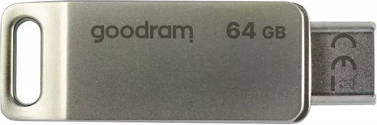 GoodRAM 64GB USB 3.2 Stick με σύνδεση USB-C Γκρι