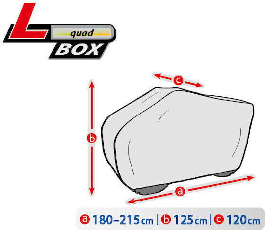 Basic Garage Quad Cover - L - Box