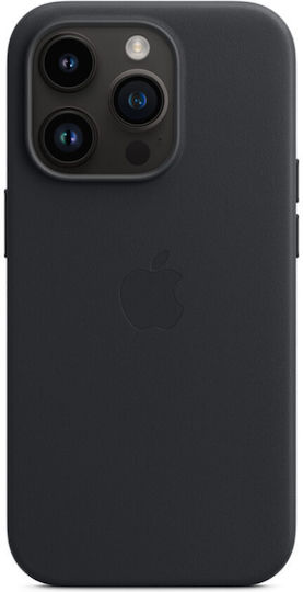 Apple Back Cover Leather Midnight (iPhone 14 Pro)