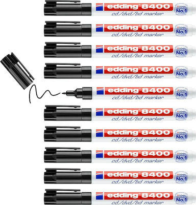 Permanent Marker Edding 8400 Black (x10)