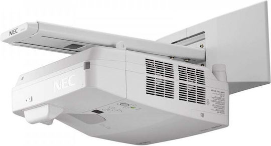 Nec UM352Wi 60003954 Проектор 3LCD HD Обикновена лампа с Wi-Fi и вградени високоговорители Бял