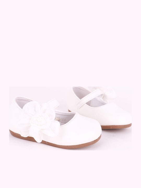 Ballerinas für Mädchen Bacio&bacio W7046 Weiß