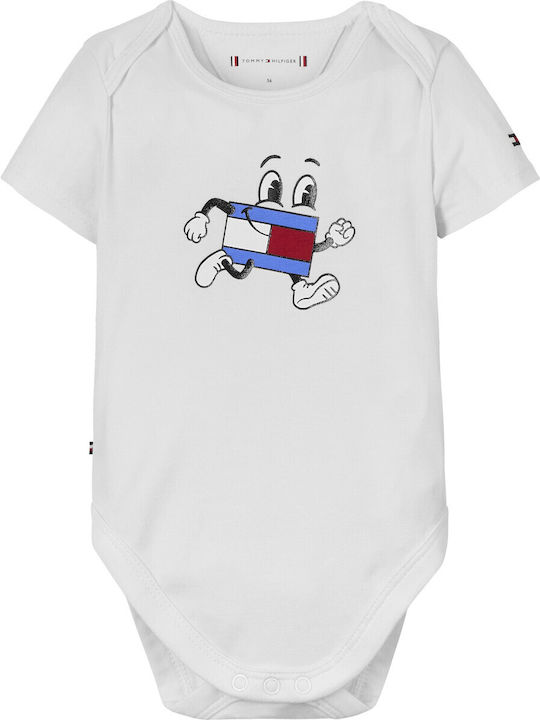 Tommy Hilfiger Σετ Φορμάκια Λευκά 2τμχ
