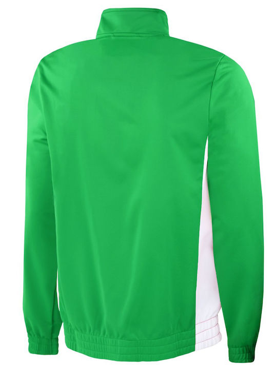 Lotto Delta Men's Sweatshirt Jacket with Pockets Green