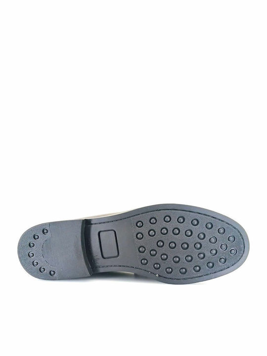 Men's Leather Loafers Burgundy