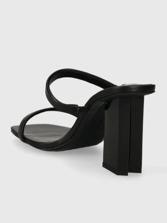 Karl Lagerfeld Γυναικείο Σανδάλι Tower Double Strap Kl33920 000 Black