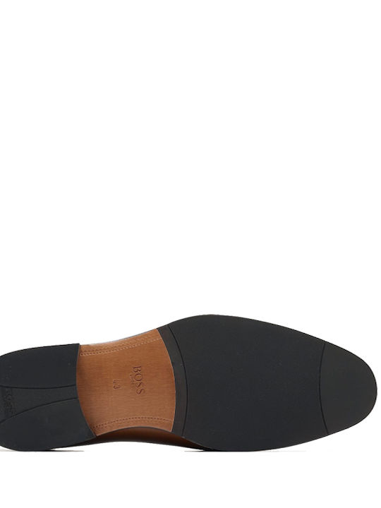Men's Leather Dress Shoes Cognac Paris