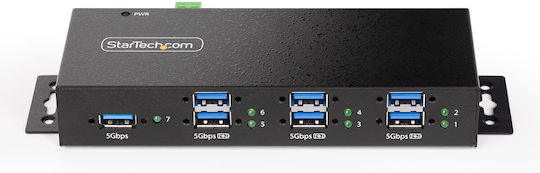 StarTech Προστασία 1τμχ 5G7AINDRM-USB-A-HUB