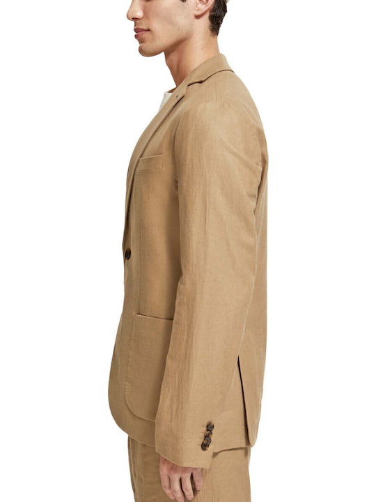Sommer Herrenanzugsjacke Seastone