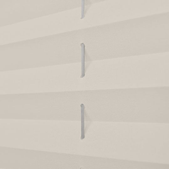 Cream Pleated Shade System 90 X 200 Hectare - Cream