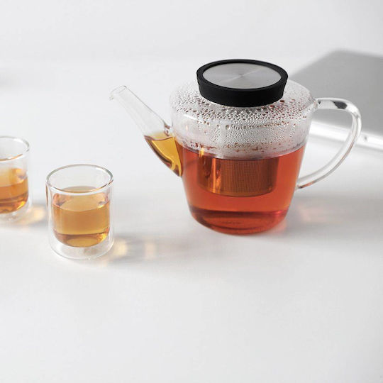Viva Ceainic Sticlă Transparent 1000ml
