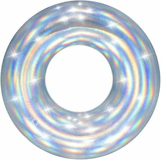 Aufblasbarer Poolschwimmer Bestway Silver Ø 107 Cm Mehrfarbig