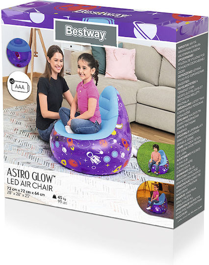 Φουσκωτή Καρέκλα Bestway Διαστημόπλοιο 72 X 72 X 64 Cm