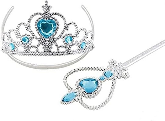 Elsa Frozen Accesorii Pentru Carnaval Din Plastic 4 Bucăți