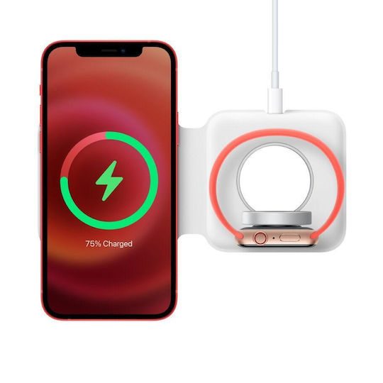 Apple Φορτιστής Magsafe 20W Λευκός (MagSafe Duo)