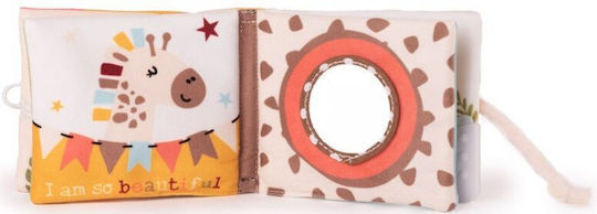 Amek Toys Aktivitätsbuch Giraffe aus Stoff