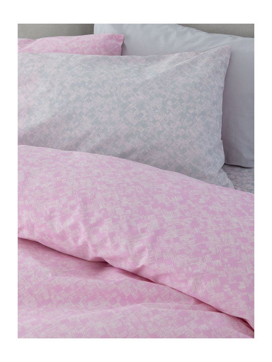 Palamaiki Sheet Sets Queen 240x260cm. Fashion Life Fl6234 Pink 4pcs