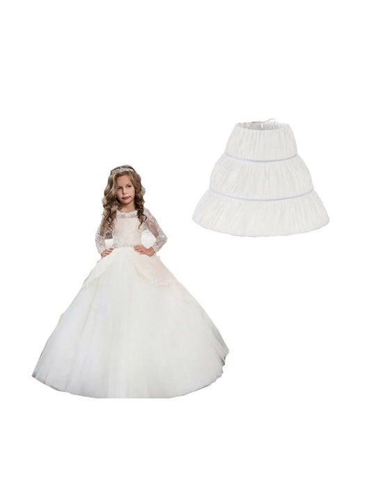 TakTakBaby Kids Skirt White Φουρό