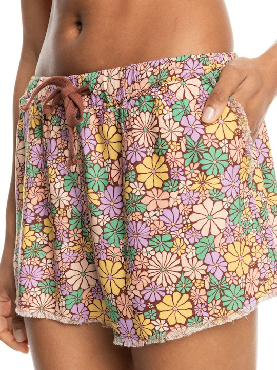 Roxy Feminin Pantaloni scurți de Plajă Multicolor