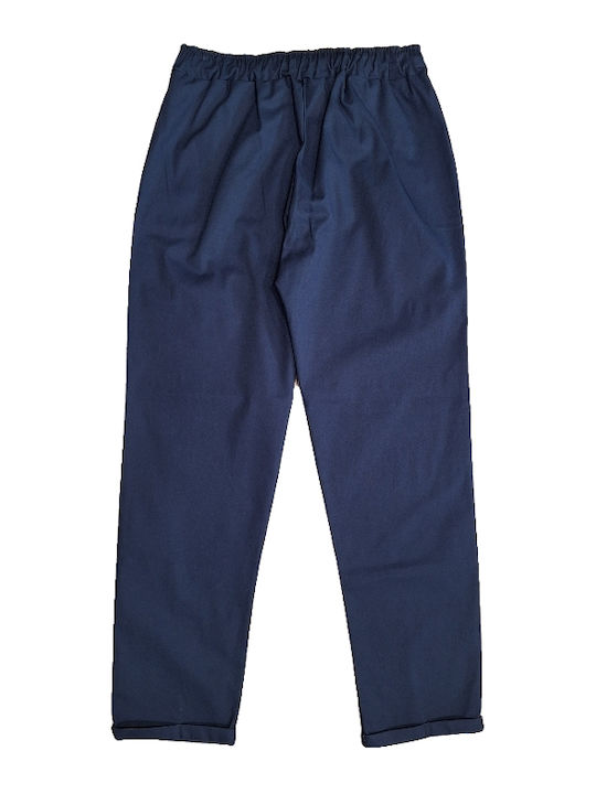 Kleio Fashion Damen-Sweatpants Blau