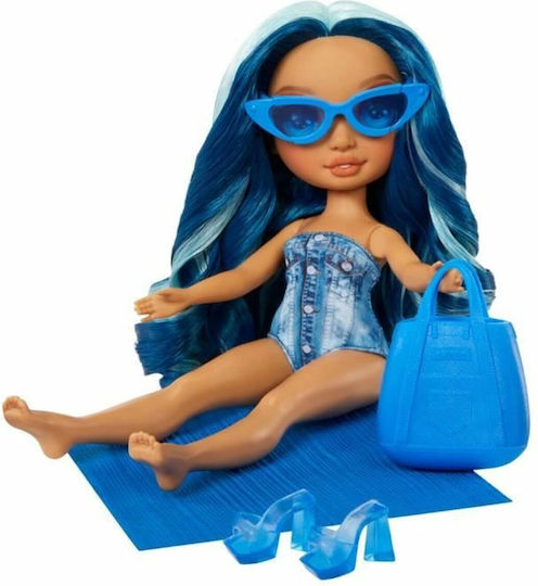 MGA Entertainment Rainbow High: Swim Style Fashion Doll- Skyler Кукла за 3+ години+ години 28см.