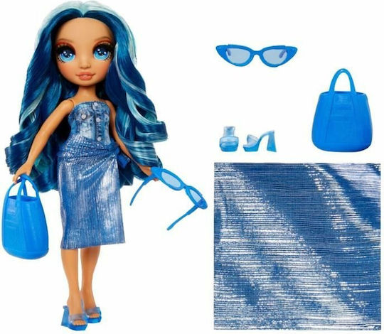 MGA Entertainment Rainbow High: Swim Style Fashion Doll- Skyler Кукла за 3+ години+ години 28см.