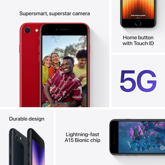 Apple iPhone SE 2022 (4GB/256GB) Starlight