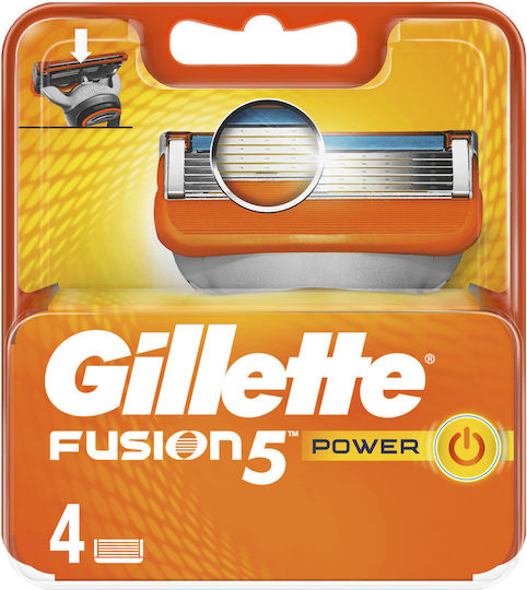 Gillette Fusion Power Blades 4pcs