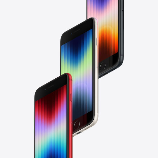 Apple iPhone SE 2022 (4/64GB) Продукт Червен