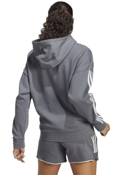 Adidas Tiro 23 League Women's Hooded Sweatshirt Gray