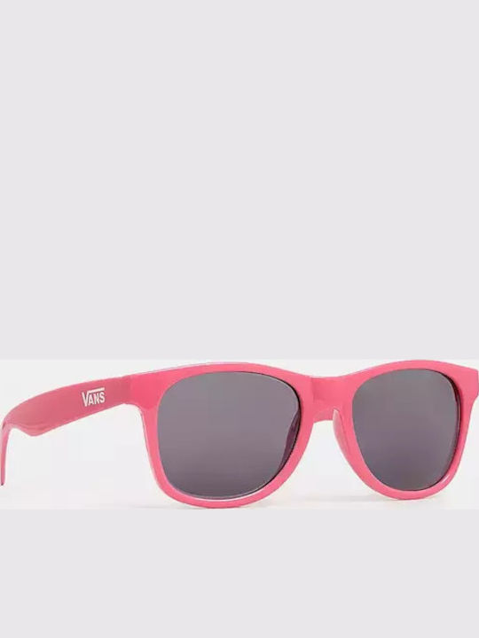 Vans Spicoli Unisex Sunglasses with Pink Plastic Frame and Gray Lens VN000LC0G3X