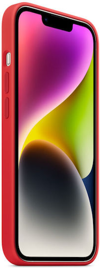 Apple Silicone Case with MagSafe Back Cover Σιλικόνης (PRODUCT) Red (iPhone 14)
