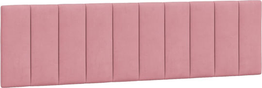 vidaXL Μαξιλάρι για Κεφαλαρι Υφασμάτινο Ροζ 180x45cm