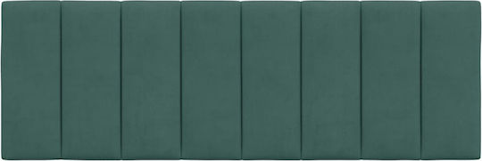 vidaXL Fabric Back Cushion Dark Green 120x45cm for Bed Headboard