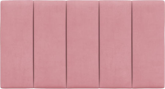 vidaXL Fabric Pink Bed Headboard Cushion 80x45cm