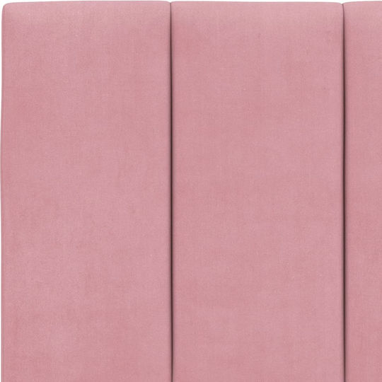 vidaXL Fabric Pink Pillow for Bed Headboard 160x45cm