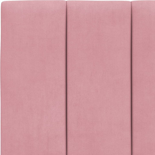 vidaXL Fabric Pink Bed Headboard Cushion 80x45cm