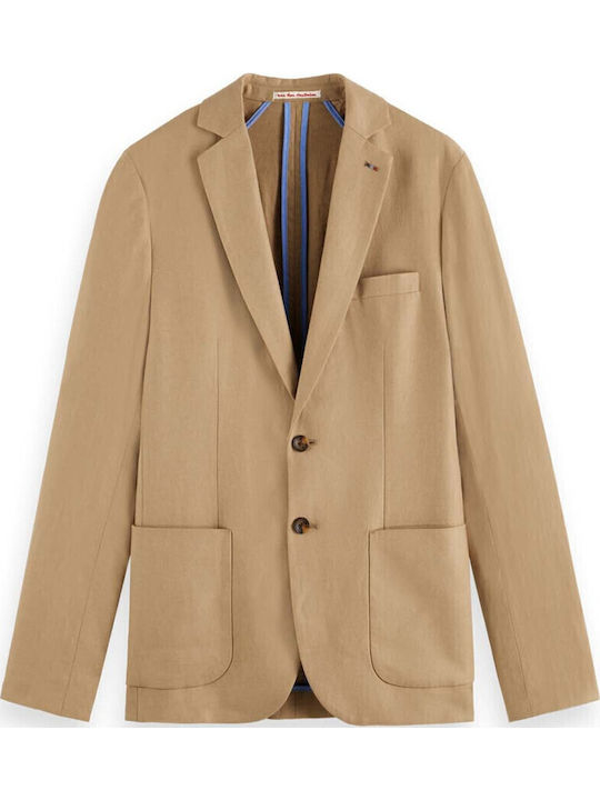 Sommer Herrenanzugsjacke Seastone