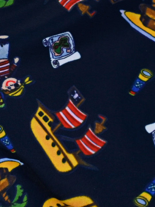 Energiers Pirate Set Kinder Badeanzug Badeshorts mit Hut Mehrfarbig