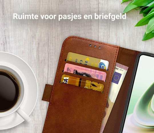 Rosso Wallet Piele artificială Maro (OnePlus Nord CE 3)