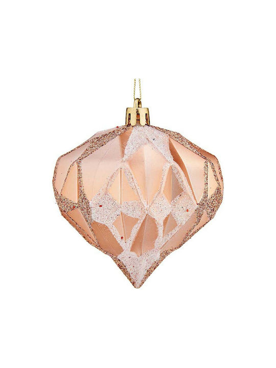 Krist+ Weihnachtshänger Kugel Ornament Plastik Kupfer 8cm