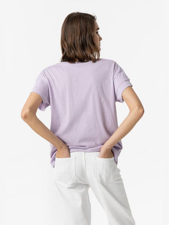 Tiffosi Women's T-shirt Lilacc