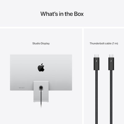 Apple Studio Display Monitor 27" 5120x2880 Stand με Ρύθμιση κλίσης