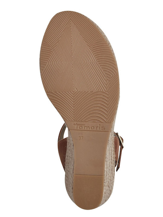 Anatomic Women's Ankle Strap Platforms Tabac Brown