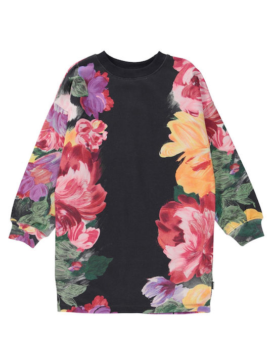 Molo Sweatshirt Kids Dress Floral Multicolour