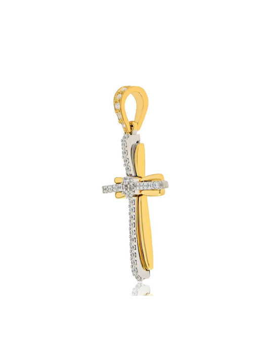 Fa Cad'oro Gold Kreuz 14K