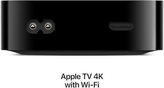 Apple TV Box MN873 4K UHD cu WiFi și 64GB Spațiu de Stocare cu