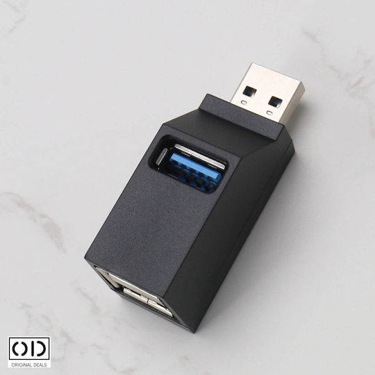 Hub 3 Θυρών USB 3.0 με σύνδεση USB-A