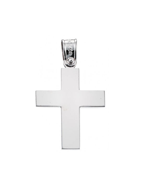 Cross White Gold/Pink St389 14 carat 14 Carat Cross 14 Carat