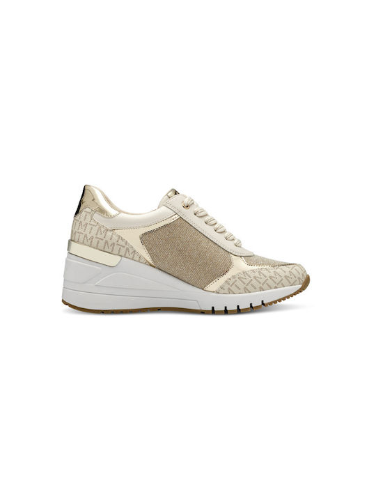 Marco Tozzi Femei Sneakers Cream